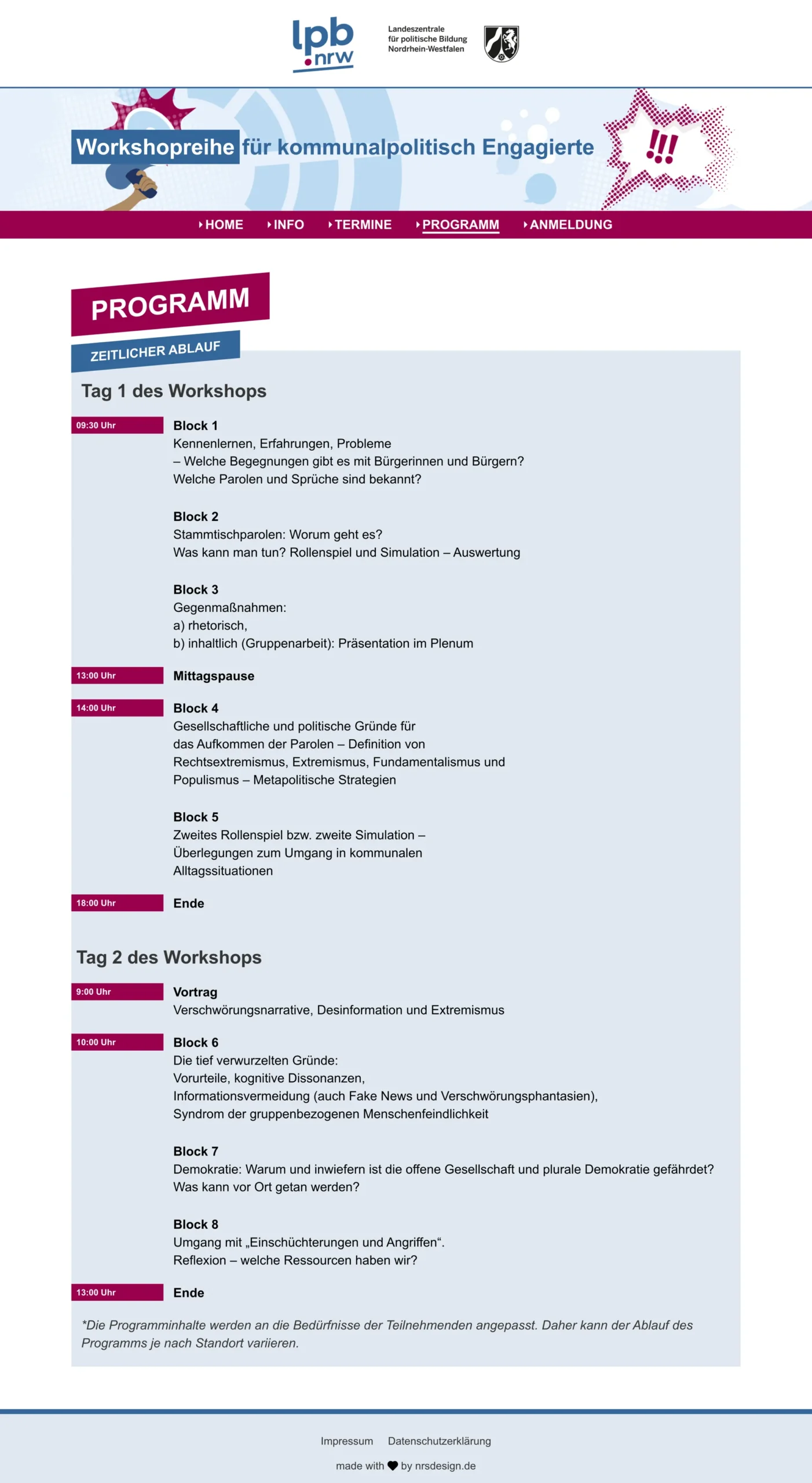 LPB Landeszentrale für politische Bildung